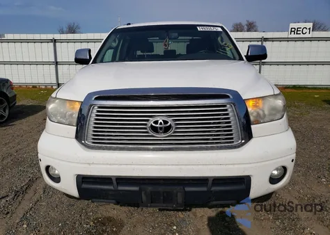2012 Toyota Tundra Crewmax Limited из США, поврежденный, VIN 5TFHY5F10CX222753